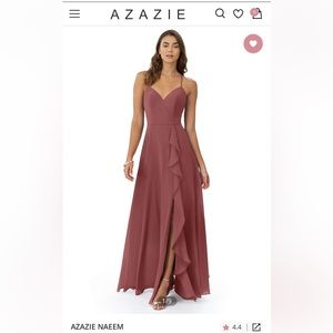 Azazie Amethyst Bridesmaids dress, size 8-10